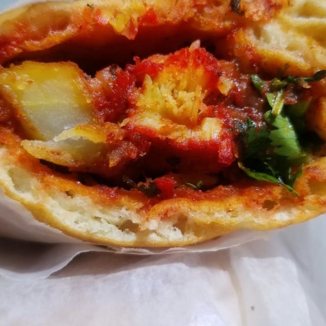 Chicken Tikka Masala Burrito.